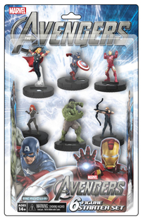 WZK 70398 Marvel HeroClix: Avengers Movie Starter